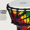 MEINL Percussion Jr. Djembe 7" JRD-TD/Tie Dye [Domestic Genuine Product]