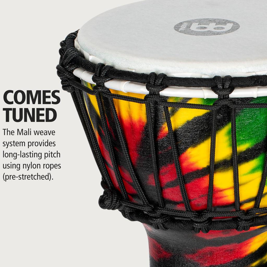 MEINL Percussion Jr. Djembe 7" JRD-TD/Tie Dye [Domestic Genuine Product]