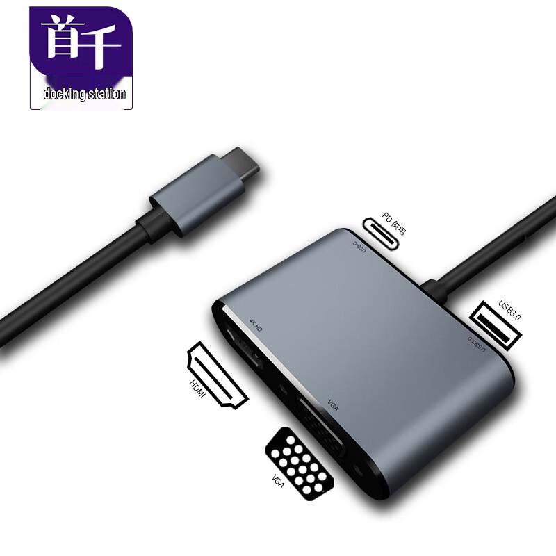 SHOCHAN USB-C Multiport Adapter Hub