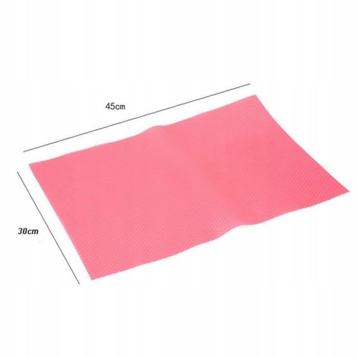 Lot de 12 Tapis de Rfrigrateur PVC 45 30cmTable Lavables Tapis Frigo Antidrapant Coussin DIY de Tiroir pour Cuisine TAPIS DE TIROIR