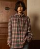 Fdr Multi Check Over Hood Shirt_Pink