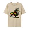Hail The Lion Of Judah Reggae Rastafari Jah Jah Bless Rasta Graphic Tees Men Limited Time Special Valentine's Day Tshirts