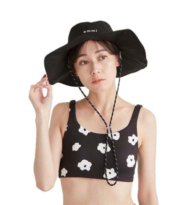 

[Emi] Active Big Hat 13WGH251315 Women s BLK