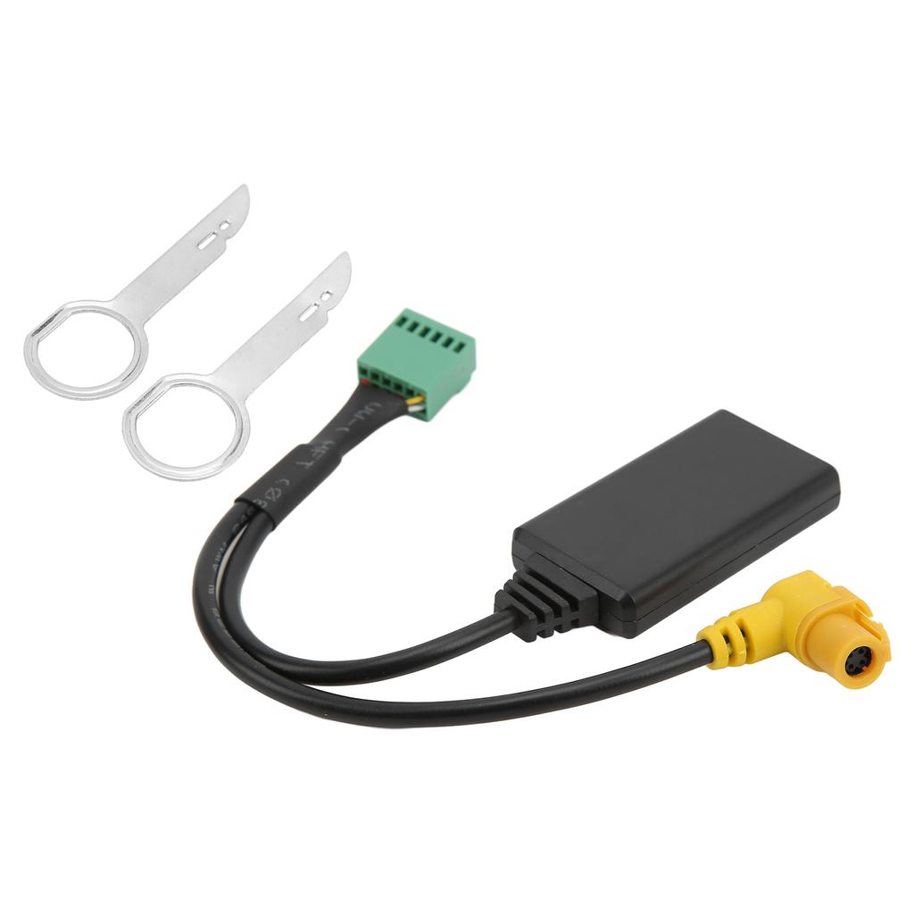 12pin Bluetooth 5.0 AUX in Cable Stereo AUX Adapter Replacement for A4 A6 Q5 Q7 A5 S5