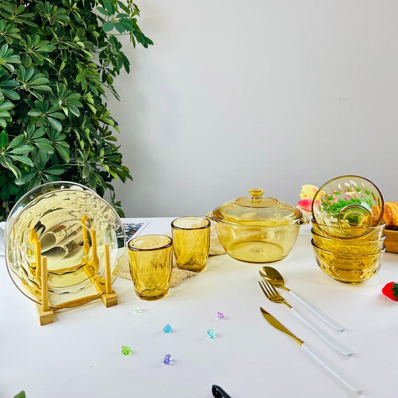 Picasso Mary 10dílná skleněná jídelní sada