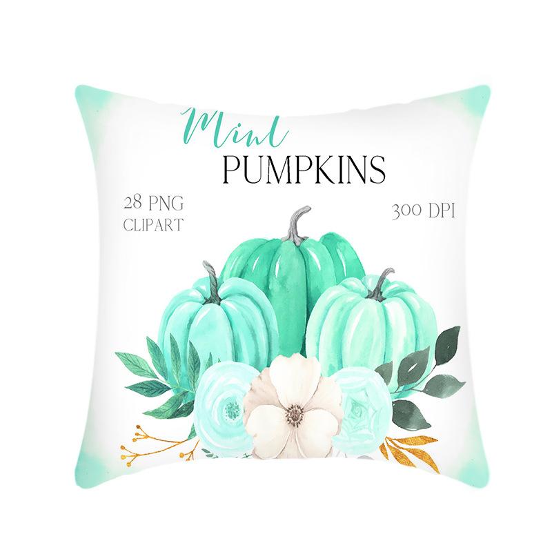 Feiertag Thanksgiving Kissenbezug Plüsch Bedruckt Sofa Wohnzimmer Bett Büro Kissenbezug Enthält keinen Kissenkern