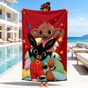 Bunny And Friends Adventure Beach Towel, Microfiber Beach Towel, Perfect For Pool, Beach, Travel, Home Decor Beach Party Fan gifts