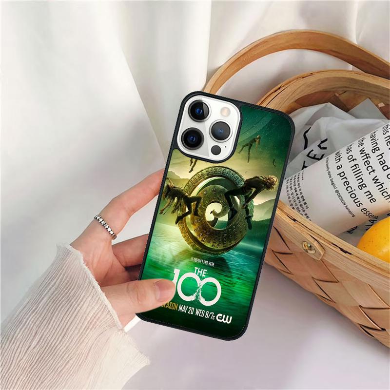 The 100 TV Show Phone Case For iPhone 17 Air 16 15 14 11 12 13 Pro MAX Plus Coque Cover Shell