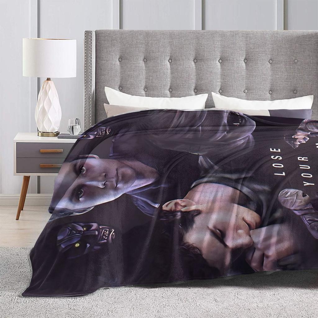 Teen Wolf Decke Flanell Sommer Klimaanlage Multifunktionale Superweiche Überwurfdecken für Sofa Couch Bettbezüge