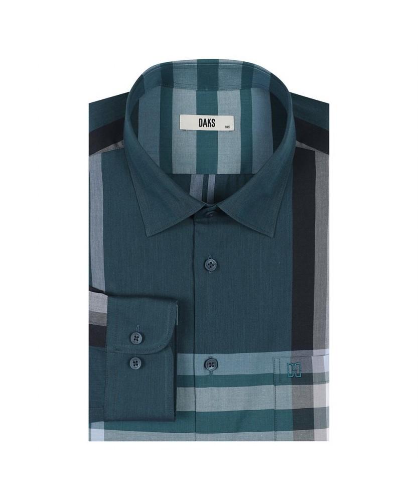 Dagseusyeocheu Cotton Blend Super Big Check Casual Shirt Regular Fit_Dmp1Shcl101E1