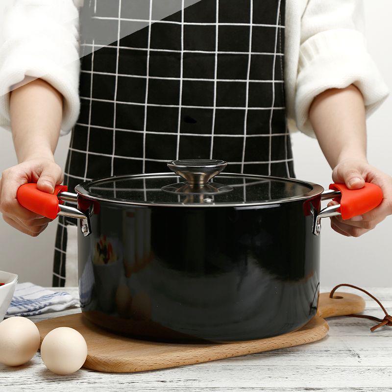 Silikonisolierter Hand-Hochtemperatur-beständiger rutschfester Silikon-Hitzeschutzärmel