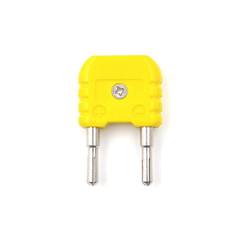 K-Typ Thermoelement-Adapter Mini K-Typ zu Rund-Bananenstecker Thermometer