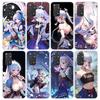 Genshin Impact Kamisato Ayaka Phone Case For Xiaomi Redmi Note 10 11 12 13 14 15 Pro Plus 11S 12S 14S 11T 11E 10S Soft TPU Back