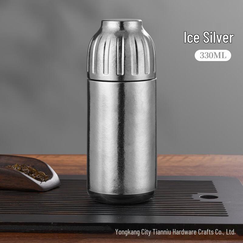 OLOEY Portable Titanium Tea Infuser Thermos