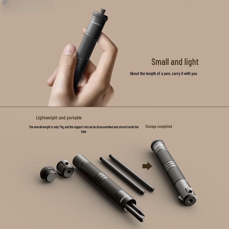 OUN Portable Aluminum Alloy Folding Outdoor Tripod Light Stand