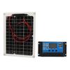 Solarmodul-Kit 15W DC 12V 24V 50A IP67 Wasserdicht Hocheffizientes Solarmodul und Solarladeregler für Wohnmobil