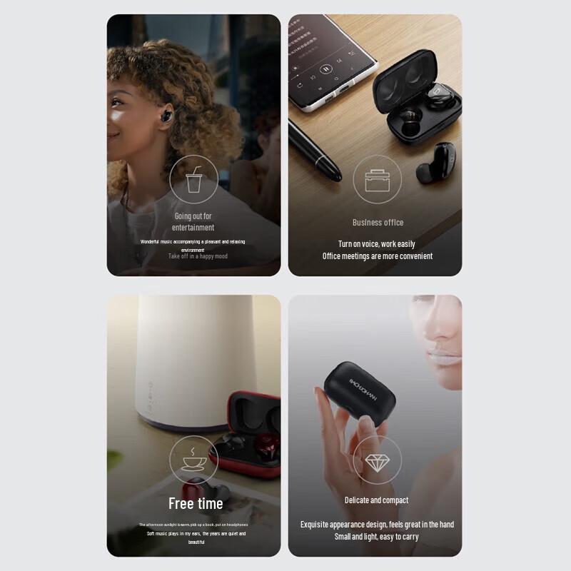 Bach Johann T7 True Wireless Bluetooth Earbuds