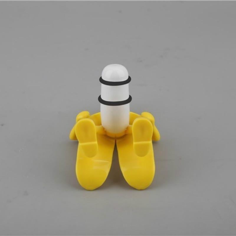 Kitchen Bar Creative Novelty Banana Wine Stopper Bar Cork Cap Home Funny Tool
