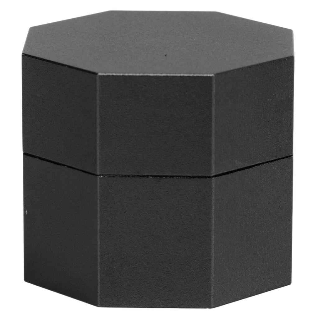 Cue Chalk Box Holder Aluminium Alloy Octagonal Universal Billiard Chalk Case for Billiards Accessory