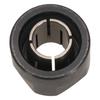 12,7 mm Spannzange Spannzangenmutter Präzisionspassung Schwarzes Stahlmaterial Kompatibel mit 3612 Für 3612 Schwarzes Spannzangenmutter-Zubehör
