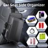 1pc Multi-Functional Car Seat Side Organizer Portable Hanging Storage Bag Tissue Box Cup Holder Auto Interior Accessories