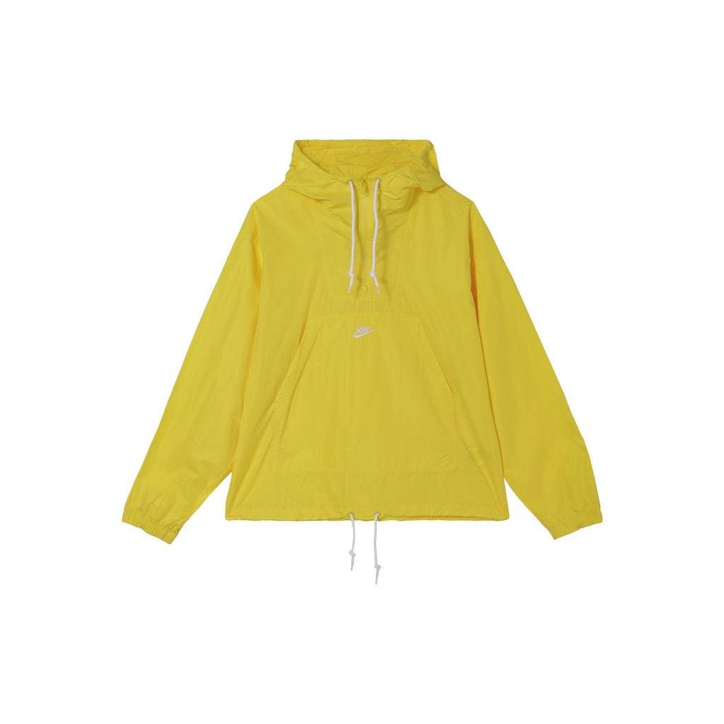 Nike Club Half-Zip Hooded Casual Long Sleeve Jacket Men Outerwear Luminous-Yellow FN3893-718
