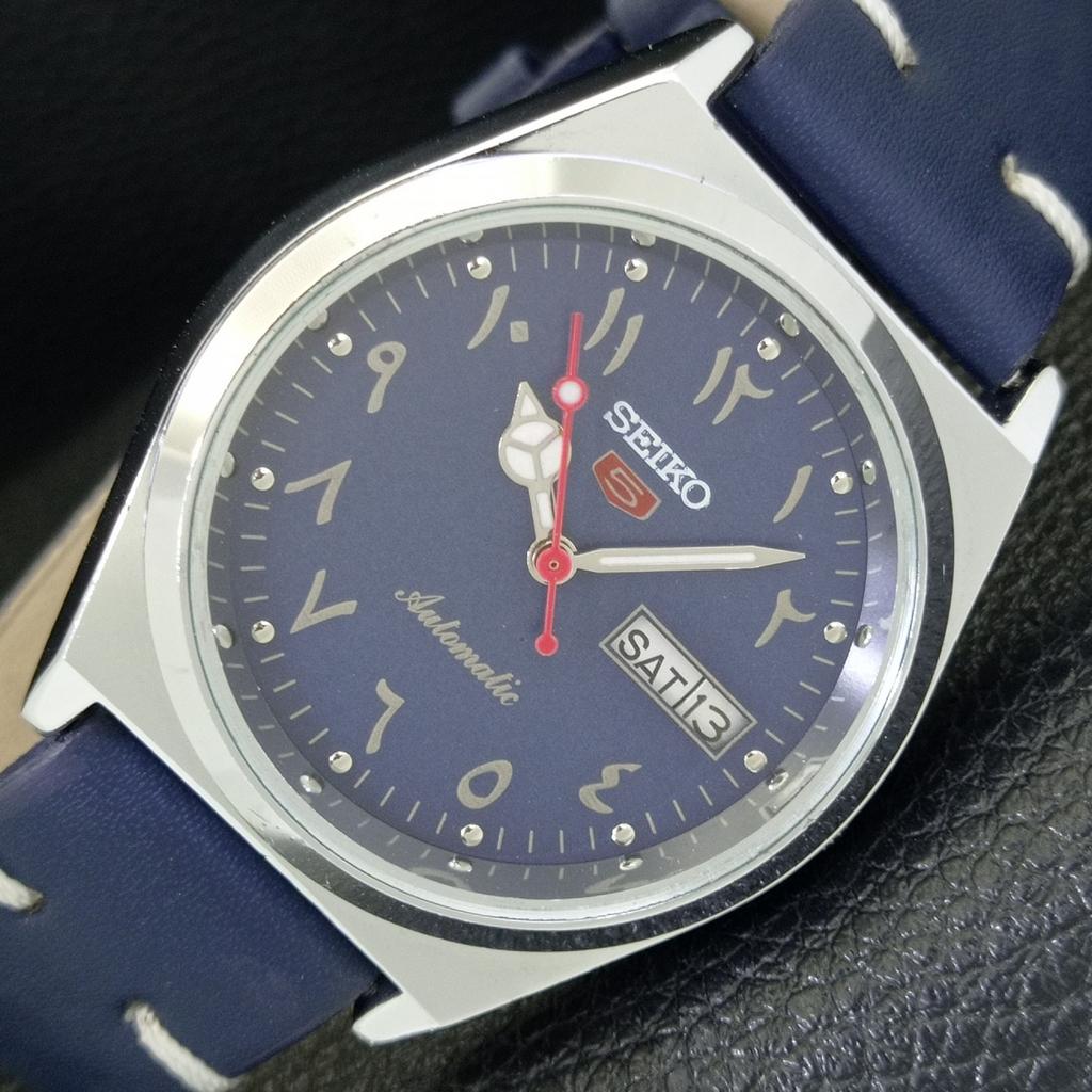 

АВТОМАТИЧЕСКИЕ ВИНТАЖНЫЕ ВОССТАНОВЛЕННЫЕ ЧАСЫ SEIKO 5 JAPAN 6309A МУЖСКИЕ С СИНИМ ЦИФЕРБЛАТОМ a441308-5 Sk-a441308