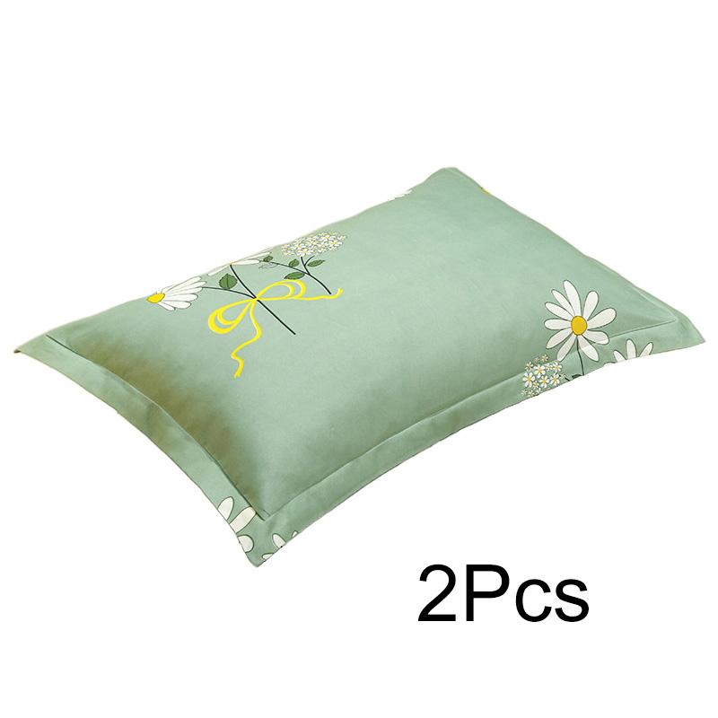 1Pc Pillow Cover Bedroom Decoration Pillowcase Whale Print Polyester Washable Student Dormitory Pink 48*74cm Pattern Pillowslip