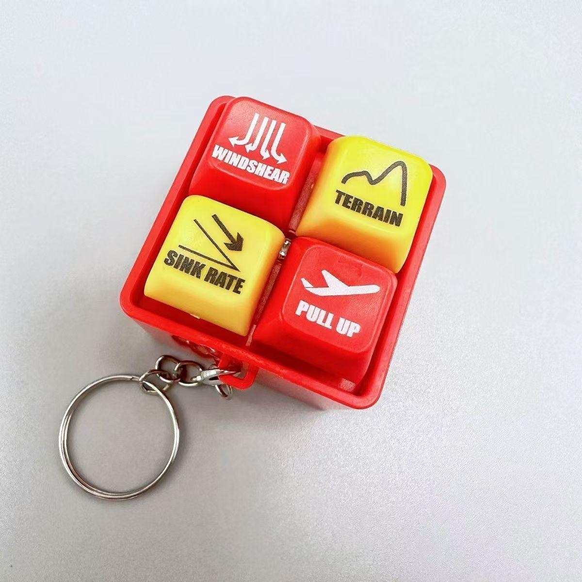 

Tech Five Boeing 737 Airbus EGPWS Warning Sound Simulator Pilot Keychain Home Decor Craft Wind Chimes Hanging Decoration -A10189