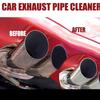 Car Exhaust Pipe Cleaner Removal Carbon Deposit Removal Black Cleaner Car And Motorcycle Maintenance 60ML