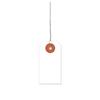 HEIKO Luggage White Pack of 1000 Tags, Small, (90g),