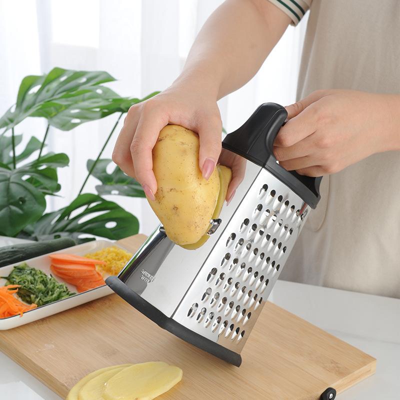 Household Vegetable Cutting Potato Slicer Shredder Multifunctional Fruit Julienne Slicer Grater with Handle Kitchen Gadgets