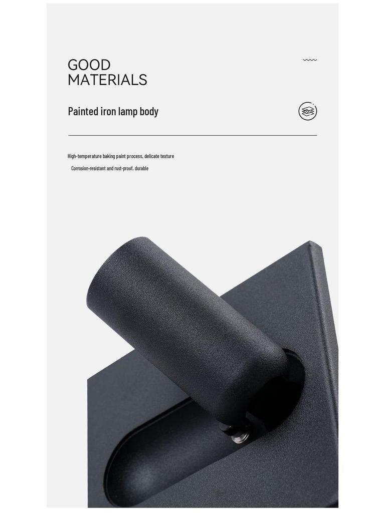 Drehbare 86er Dose: Kreative Schlafzimmer- & Hotel-LED-Wandleselampe