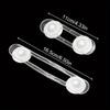 4PC Anti-Pinch Door Lock for Kids Child Safety Lock Baby Proofing Safety Locks Household Childproofing Essentials 16.5/11cm