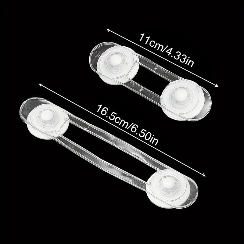 4PC Anti-Pinch Door Lock for Kids Child Safety Lock Baby Proofing Safety Locks Household Childproofing Essentials 16.5/11cm