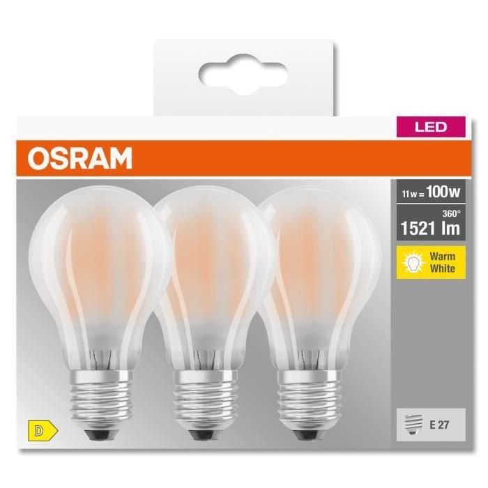 3x OSRAM LED BASE Classic