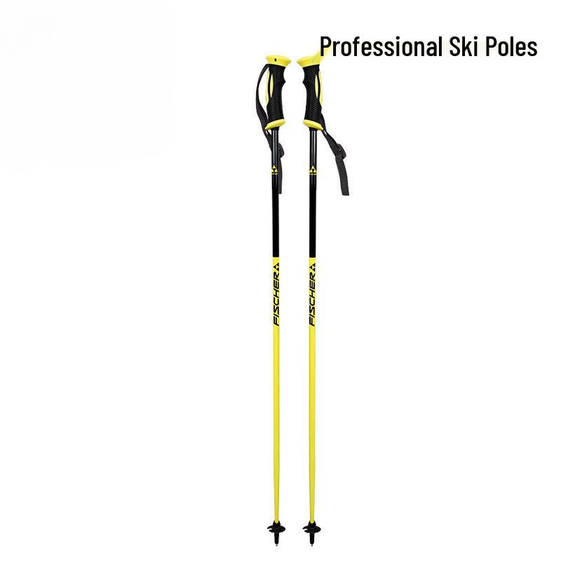 Lightweight Alpine Ski Poles - Aluminum-Magnesium Alloy, 100-1