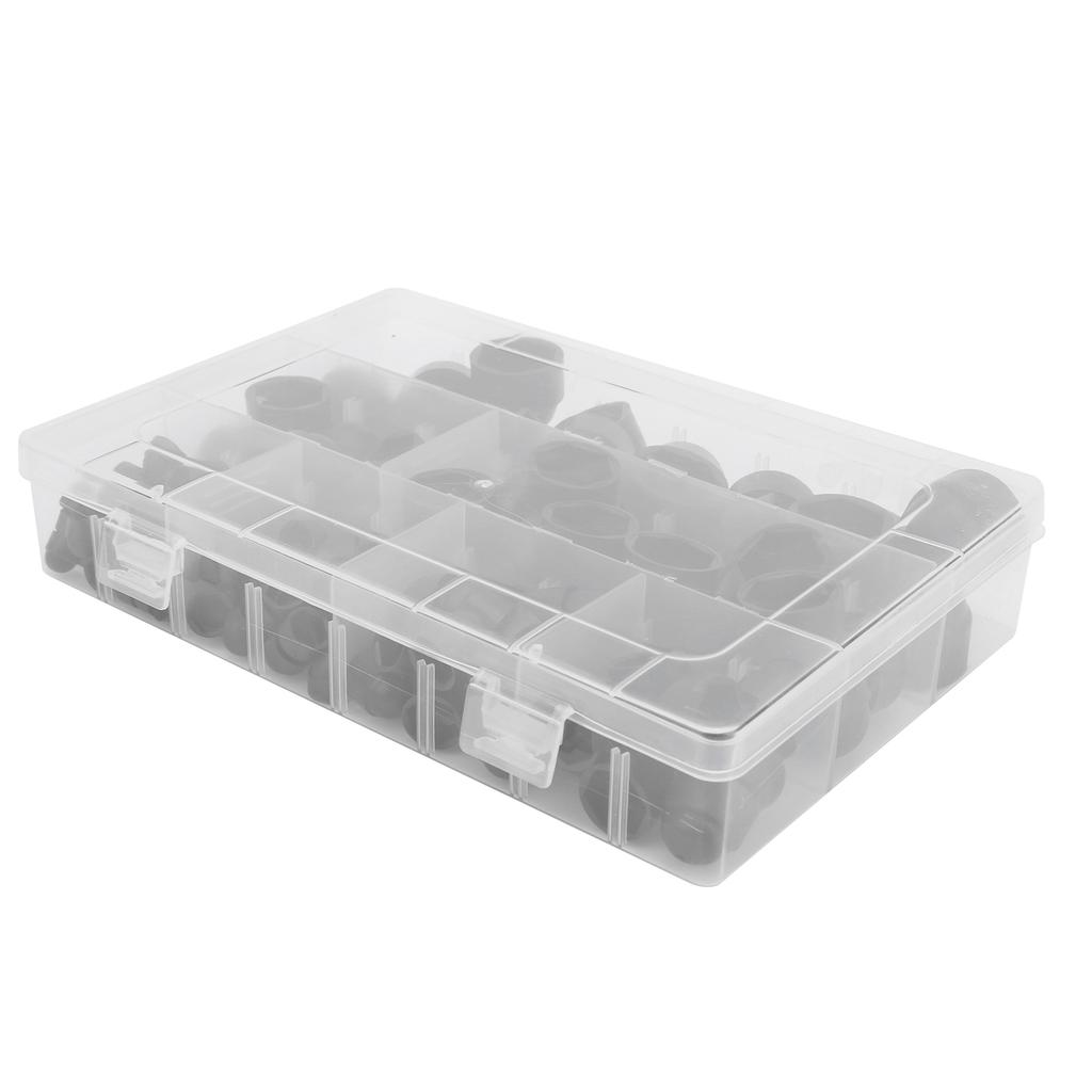 145Pcs Nut Cap Hex Bolt Protective Cover Rubber Industrial Supplies M4 M5 M6 M8 M10 M12