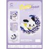 Kawaii Panda Cat Flower Moon Cartoon Building Blocks Toy Assembly Model for Girls Kids Christmas Gift