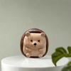 Wooden Animal Sculpture Creative Interior Decoration Figurine Cute Hedgehog Statue  Cabinet