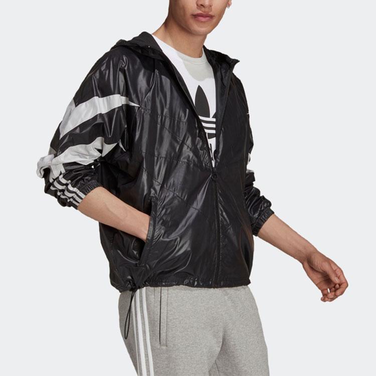 Adidas Originals Sprt Shark Color Block Sportliche Gepolsterte Jacke Herren Jacke Schwarz H06721