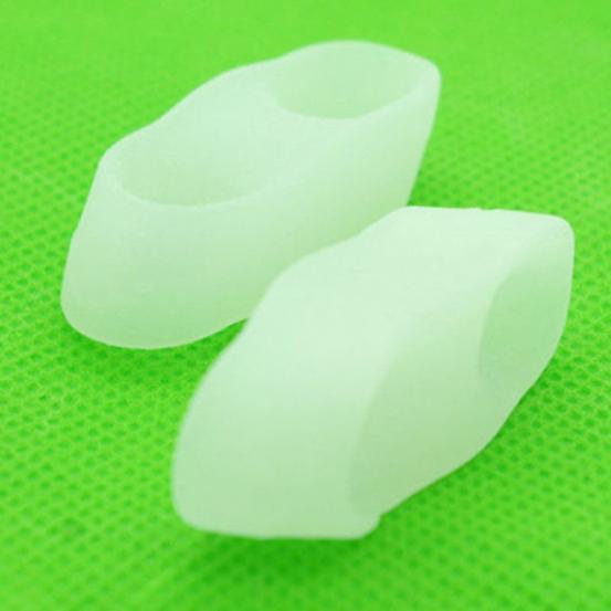 1 Pair Silicone Gel Tail Pinky Toe Straightener