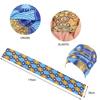 New Women African Print Turban Soft Headwraps Headband Long Hair Head Wrap Scarf Tie Head Scarf Bandanas Hair Accessories