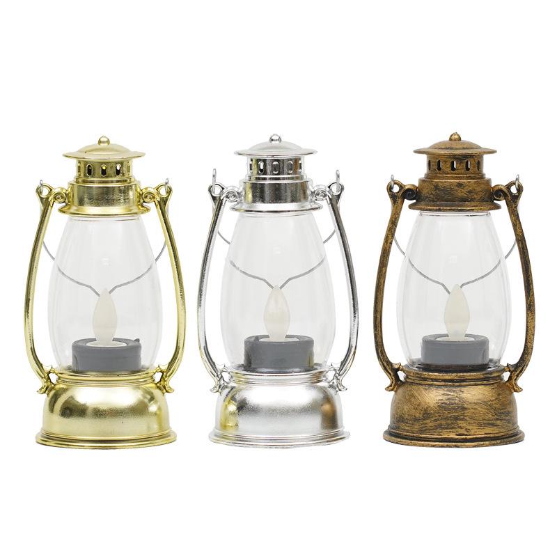 Retro Christmas Horse Lantern LED Candle Light Decoration