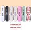9cm Mini Double-Sided Nail File for Shaping and Polishing Acrylic Nails