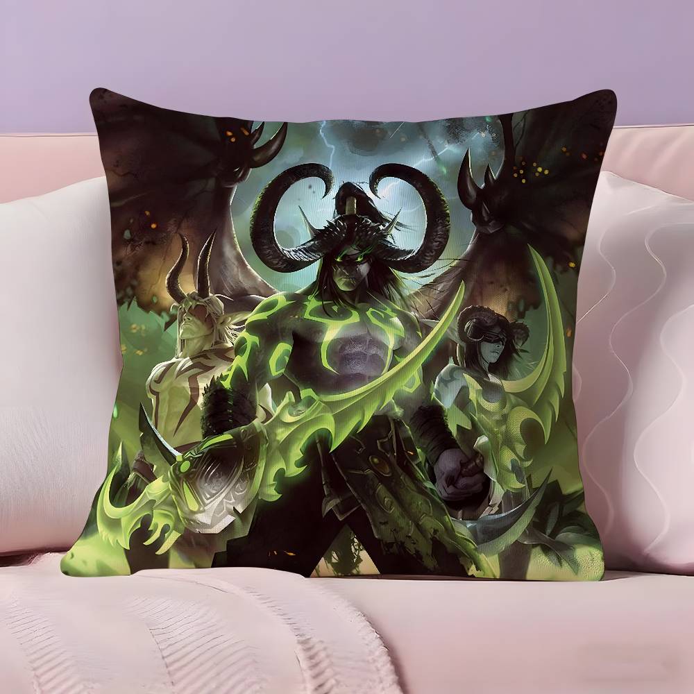 Warcrafts of World W-WOW Pillow Case Pillowcase Ultra Soft Skin Friendly Fabric Cloud Like Comfort & Concealed Zipper