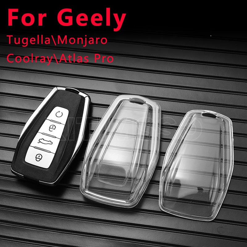 Belgee X50 Key Case Cover For Geely Monjaro\Coolray\Okavango\New Coolray\Emgrand Car Key Protective Cover Shell