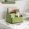 Desktop Multi-compartment Plastic Makeup Organizer