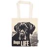 Tote Bag Dog's Life Natural 4 Oz