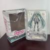 14cm Anime Hatsune Miku Figma 014 Joint Movable Face Change Boxed Doll PVC Action Figure Cute Model Toys Birthday Gift For Girls